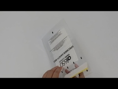 95kpa Resealable Lab Specimen Transport Bags With Zip Closure