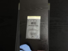 4穴の試料のコンベアベルト