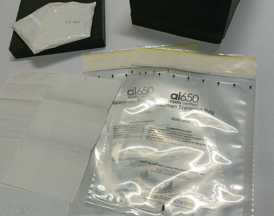 生物 95kpa の標本の輸送袋 100% LDPE のプラスチック タイプ