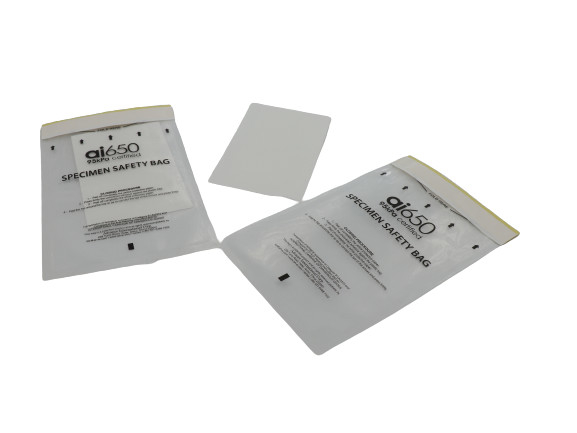 医療用バイオハザード輸送袋 168mm X 283mm 2年 -20°Cから+50°C