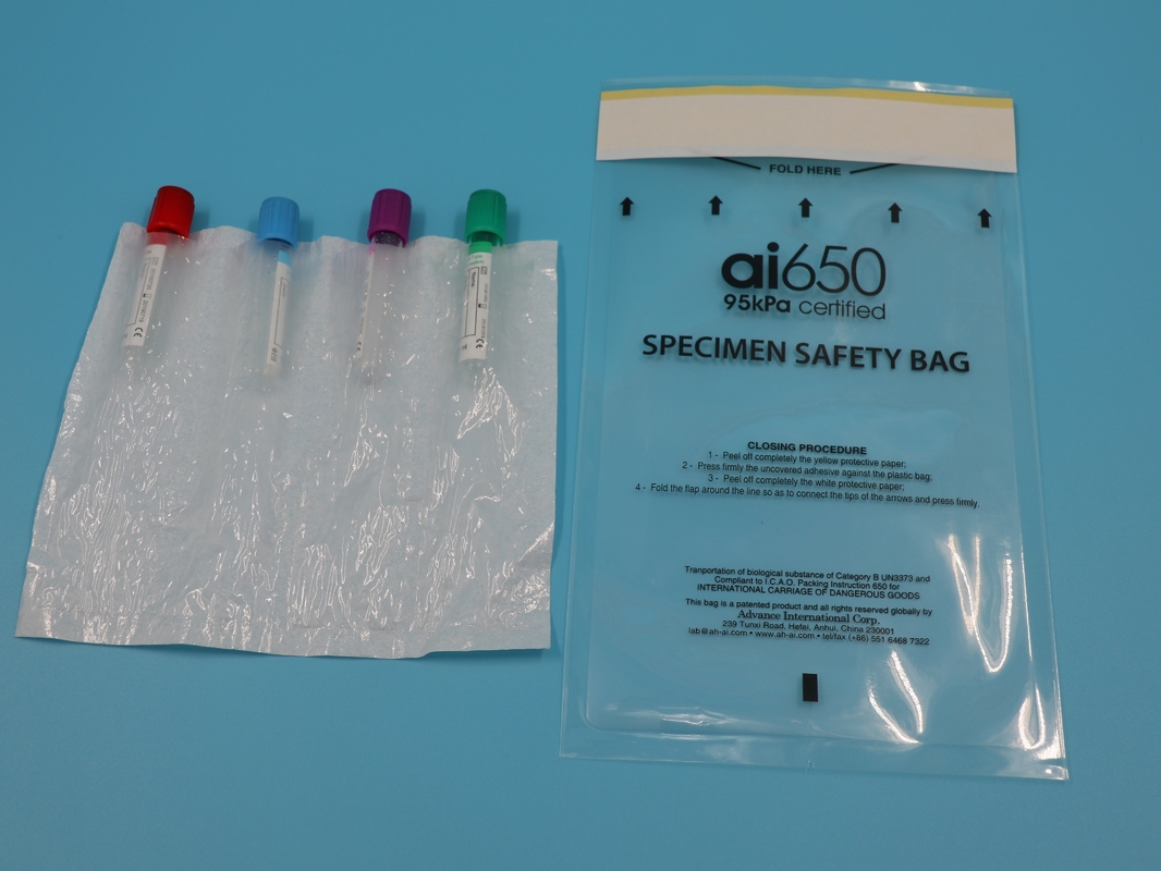 AI650 Ues メディカルラボ 95kpa サンプル 輸送バッグ バイオハザード 隔離バッグ 安全バッグ 臨床研究