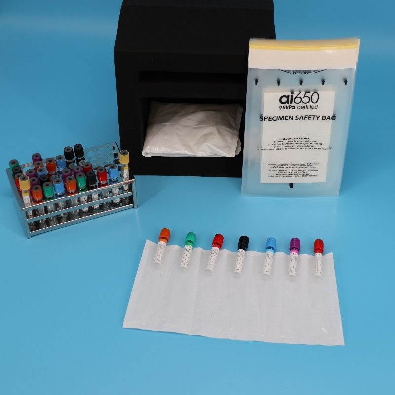 AIC 耐久性のある実験室サンプル輸送バッグ 診断標本輸送用 95 KPa 保護