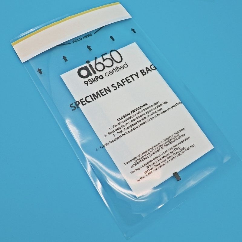 血液サンプルを運ぶための密封閉塞付きのサンプル収集袋 ラボサンプル