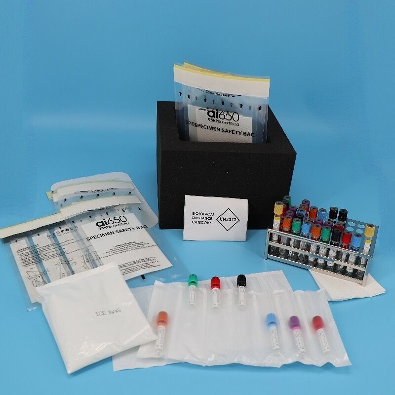Insulated Specimen Transport Bag Compatible With Refrigerant Transportation Boxes & Freezer Shipping Boxes For Medical Samples