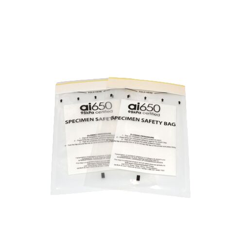 ラボ3 層95kpa 粘着型標本袋  Zip Lock バイオハザード標本輸送袋 輸送に最適 標本箱&バイオハザード廃棄物袋