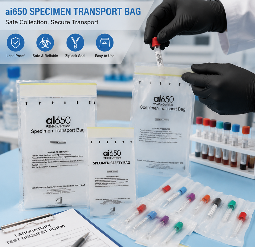 Medical Laboratory 4 Slotted Absorbent Pocket Sleeve High Absorbency, 95kPa Qualified